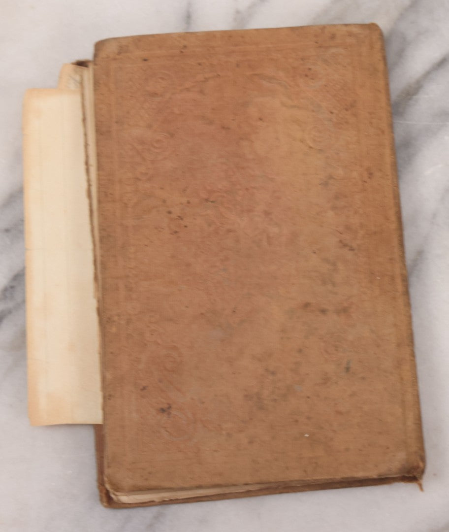 Lot 116 - "Youth's Keepsake: A Christmas And New Year's Gift For Young People" Antique Gift Book Of Poetry And Prose, Illustrated, Published By T.H. Carter And Company, Boston, 1843