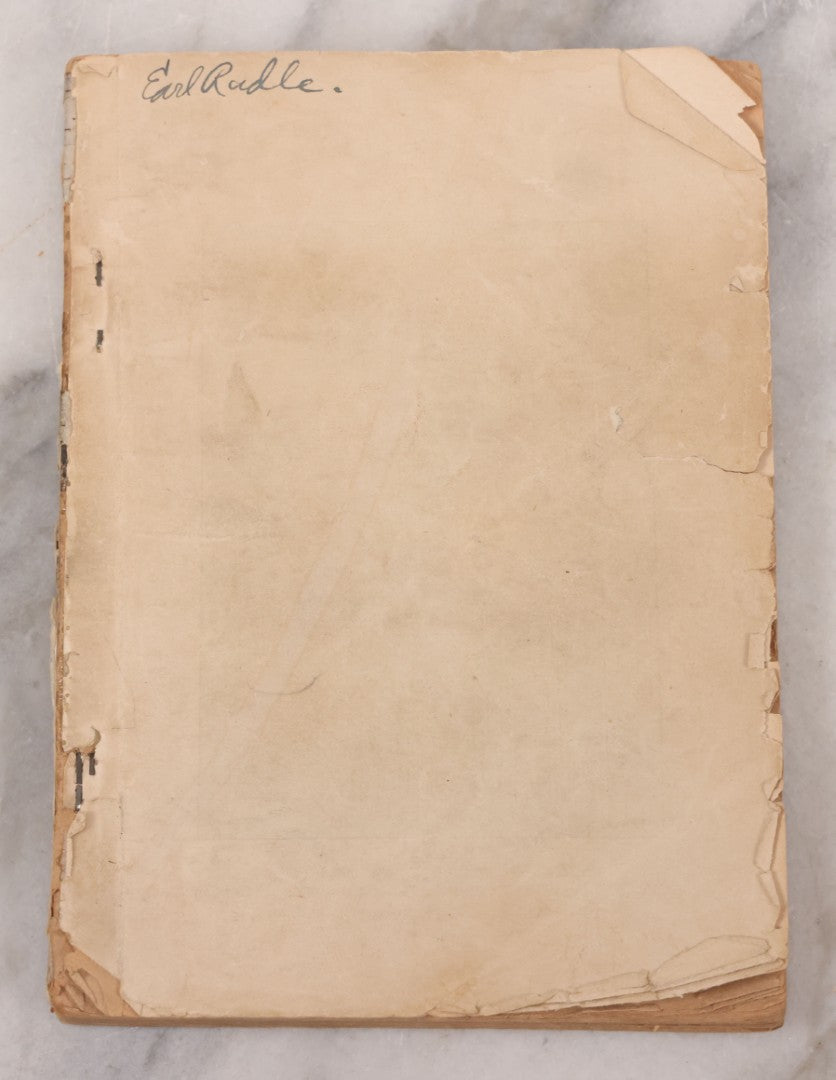 Lot 117 - "Jesse James, My Father" Antique Paperback Book By Jesse James, Jr., "The First And Only True Story Of His Adventures Ever Written," Published By The Arthur Westbrook Company, Cleveland, Ohio, 1906, Note Missing Covers