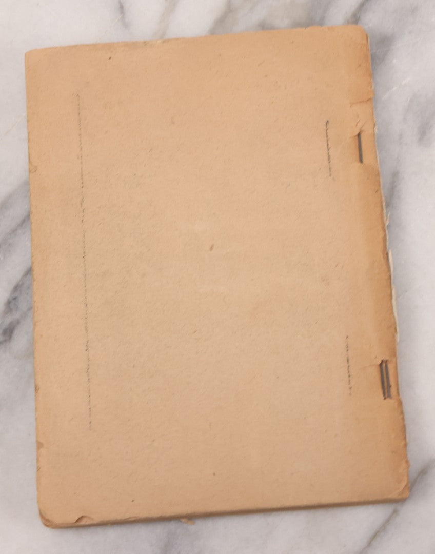 Lot 117 - "Jesse James, My Father" Antique Paperback Book By Jesse James, Jr., "The First And Only True Story Of His Adventures Ever Written," Published By The Arthur Westbrook Company, Cleveland, Ohio, 1906, Note Missing Covers
