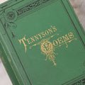 Lot 120 - "The Poetical Works Of Alfred Lord Tennyson" Antique Illustrated Poetry Book With Gold Embossed Designs And Lettering On Spine And Covers, Circa 1900, Published By T.Y. Crowell, New York, With Partial Christmas Day Inscription, See Notes
