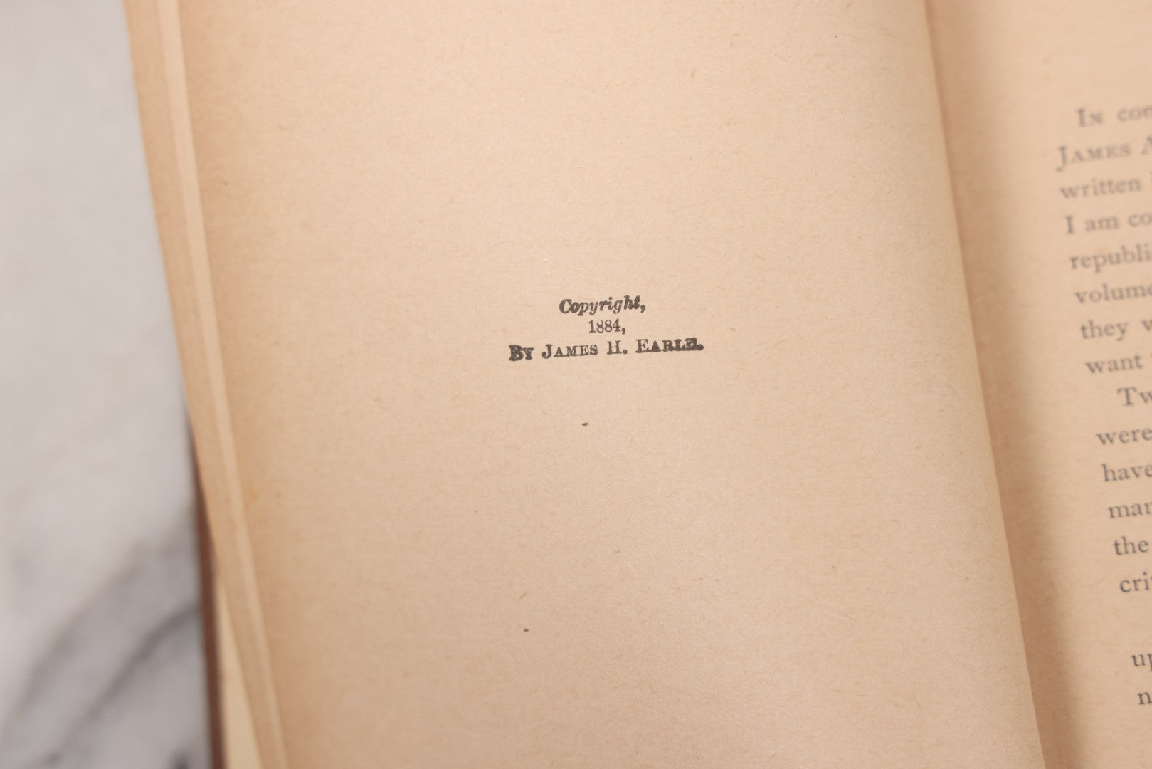 Lot 121 - "Poems Of Home And Country" Antique Illustrated Poetry Book With Gold Embossed Hearth And Home Designs On Cover, By Prof. James Martling, Published By James H. Earle, Boston, 1884