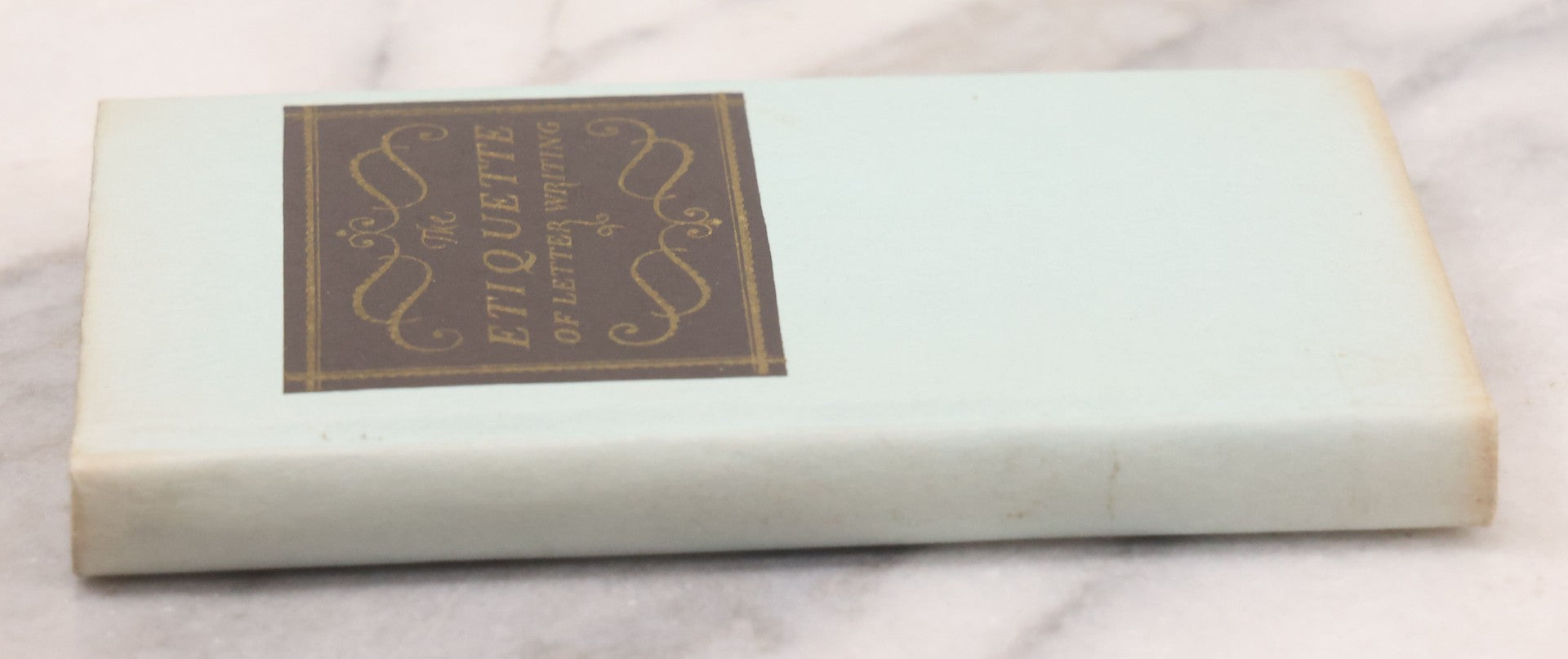 Lot 126 - "The Etiquette Of Letter Writing" Vintage Miniature "Desk" Book, Published By Eaton, Crane And Pike Company, Pittsfield, 1927