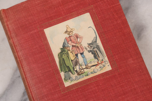 Lot 129 - "Grimms' Fairy Tales" Vintage Book, Illustrated With Color Plates And In Black And White By Fritz Kredel,  Published By Grosset & Dunlap, New York, 1945