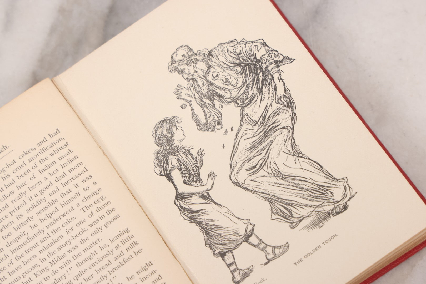 Lot 131 - "A Wonder-Book For Young And Old" Antique Illustrated Storybook By Nathaniel Hawthorne, Published By The Rodgers Company, Philadelphia, 1851