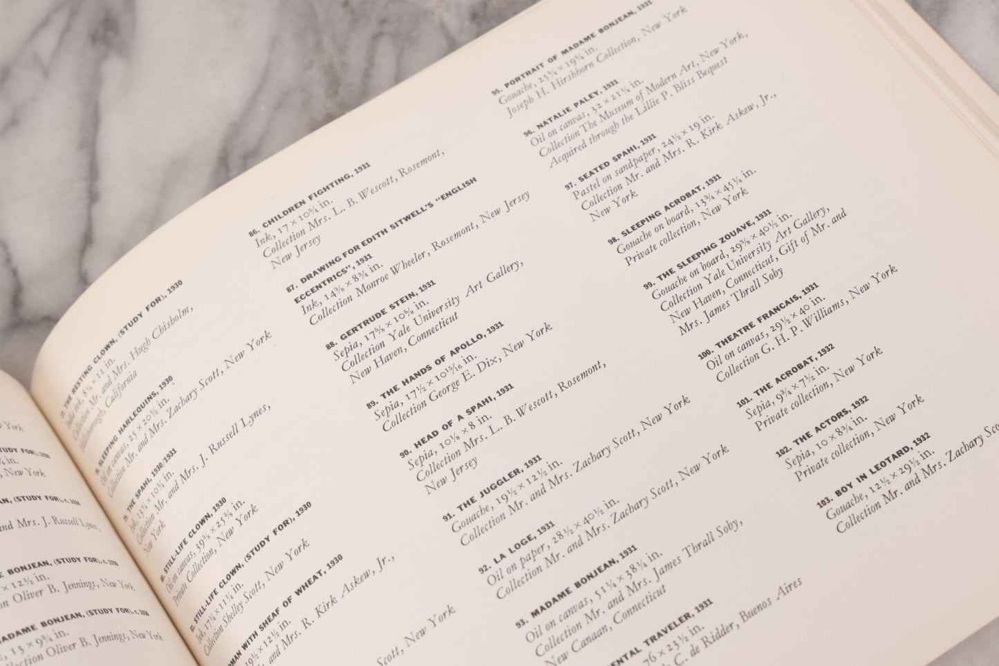 Lot 134 - Pavel Tchelitchew Vintage Exhibition Book From The Gallery Of Modern Art, 20 March Through 19 April 1964, With Introduction By Carl J. Weinhardt Jr., Director