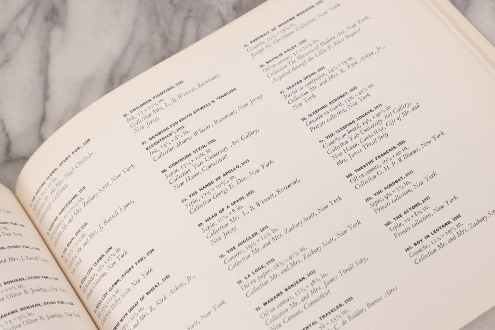 Lot 134 - Pavel Tchelitchew Vintage Exhibition Book From The Gallery Of Modern Art, 20 March Through 19 April 1964, With Introduction By Carl J. Weinhardt Jr., Director