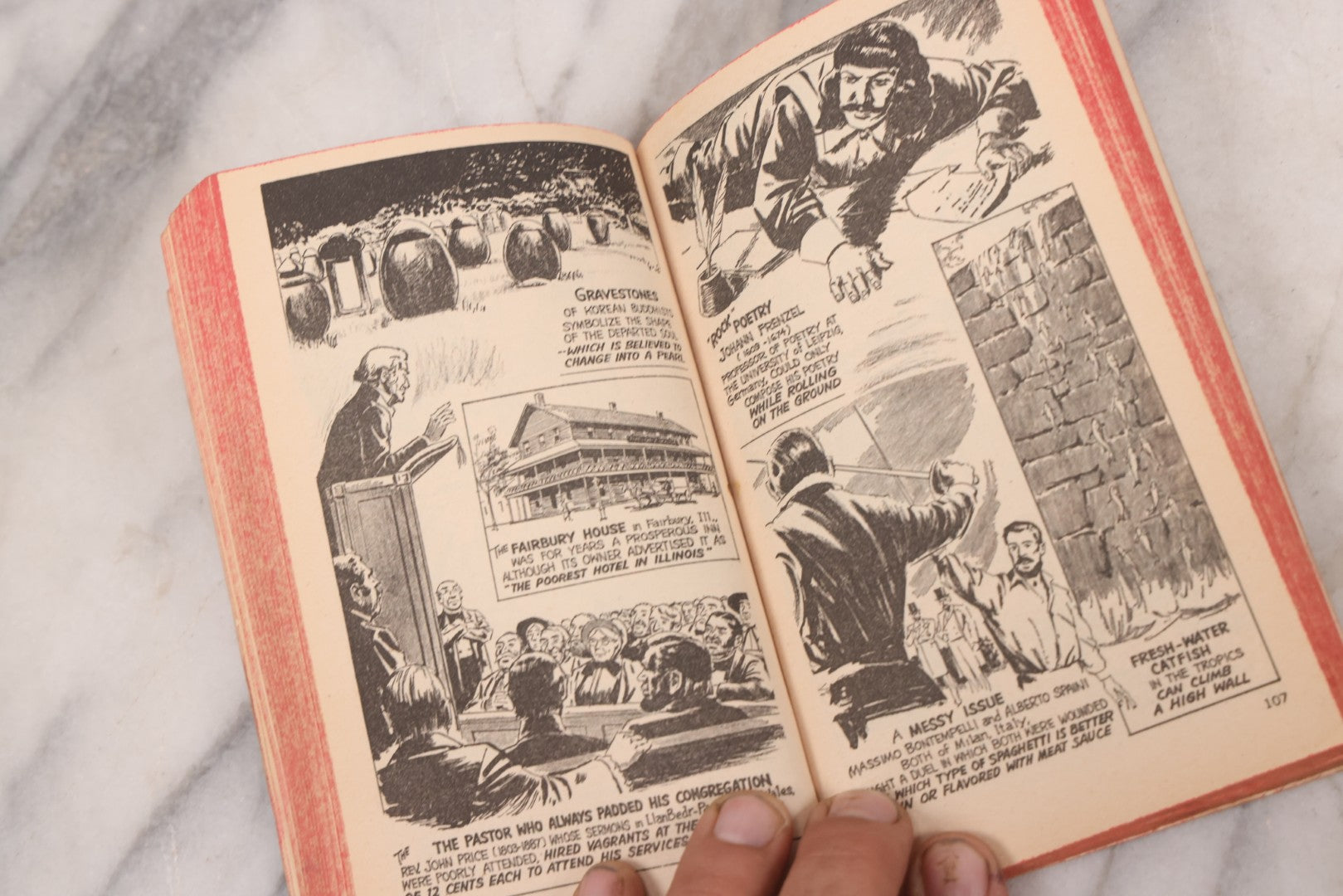 Lot 136 - Ripley's "Believe It Or Not!" Vintage Profusely Illustrated Trivia Book, 20th Series, Published By Pocket Books, New York, Dec. 1972