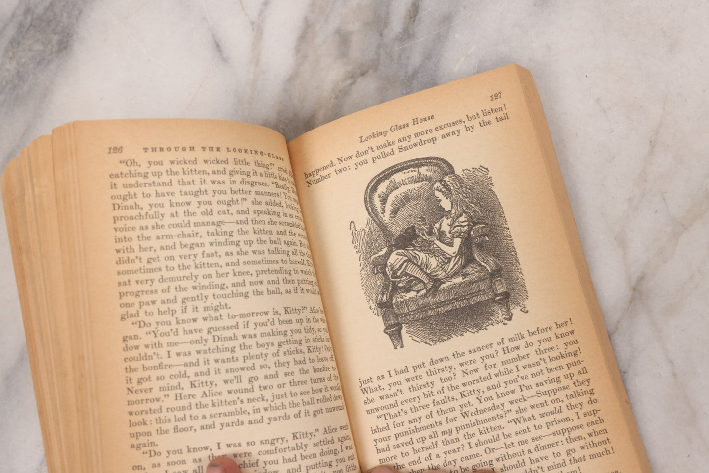 Lot 137 - "Alice's Adventures In Wonderland" & "Through The Looking Glass" Vintage Illustrated Paperback By Lewis Carroll, Published By Signet Classics, New York, 1960