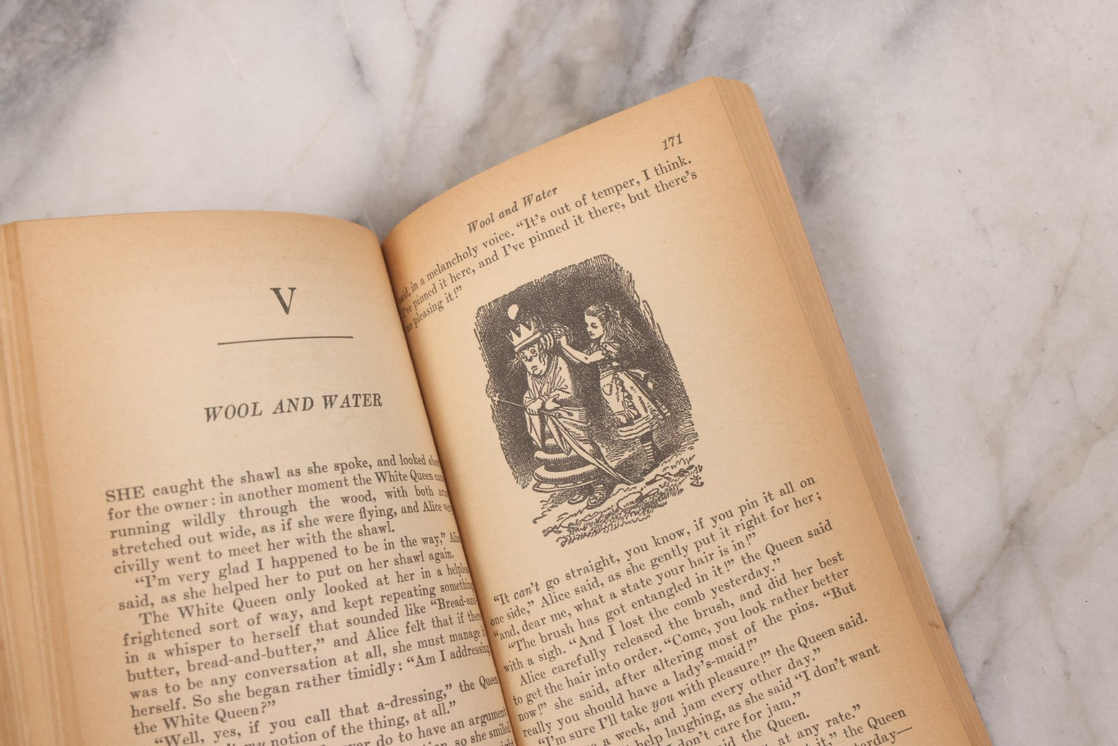 Lot 137 - "Alice's Adventures In Wonderland" & "Through The Looking Glass" Vintage Illustrated Paperback By Lewis Carroll, Published By Signet Classics, New York, 1960