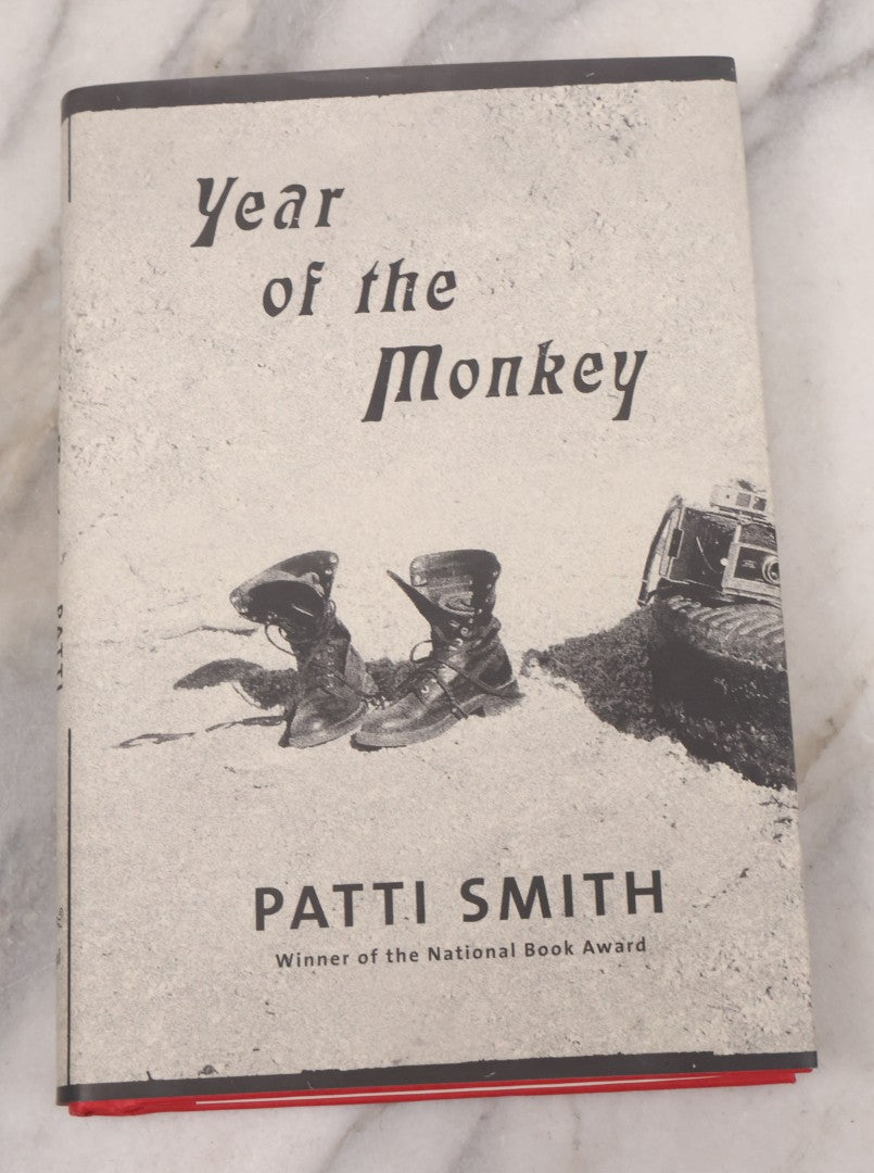 Lot 138 - Pair Of Modern Books by Patti Smith, Musician, Photographer, Artist, Including "Year Of The Monkey" (2019) Memoir, And "Camera Solo" (2011) Photography Exhibition Catalogue