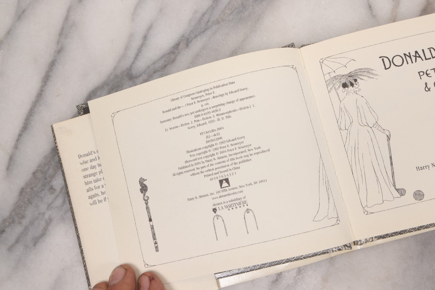 Lot 139 - Pair Of Modern Books Written And Illustrated By Edward Gorey, "Donald And The..." (2004 Reprint) Co-Authored By Peter F. Neumeyer And "The Epiplectic Bicycle" (1997 Reprint)