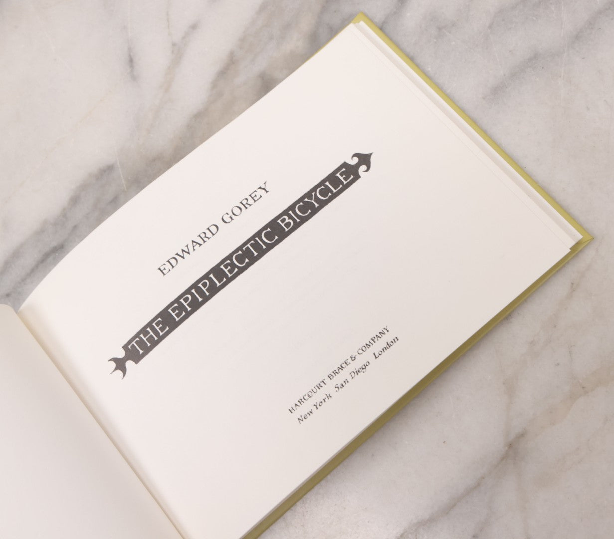 Lot 139 - Pair Of Modern Books Written And Illustrated By Edward Gorey, "Donald And The..." (2004 Reprint) Co-Authored By Peter F. Neumeyer And "The Epiplectic Bicycle" (1997 Reprint)