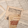 Lot 143 - Grouping Of Seven Antique Commerce Related Ephemera Pieces Including 1860s Era Journals Of Commerce, Kansas City, Waltham Massachusetts Businessmen Directory, And Other Items