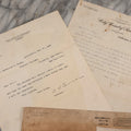 Lot 001 - Pair Of Antique Letters Regarding Planned Execution By Hanging Of Henry Davis For Assault In 1909, Including Letter From Court Clerk Forwarded With Note Signed By Alabama Governor B. B. Comer To Cornelius Blake, Columbia Teachers College, NYC
