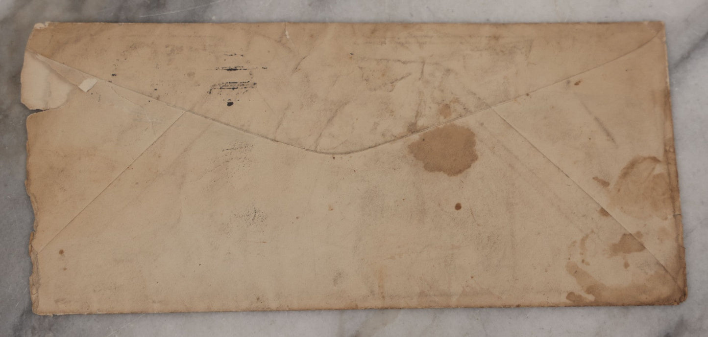 Lot 001 - Pair Of Antique Letters Regarding Planned Execution By Hanging Of Henry Davis For Assault In 1909, Including Letter From Court Clerk Forwarded With Note Signed By Alabama Governor B. B. Comer To Cornelius Blake, Columbia Teachers College, NYC