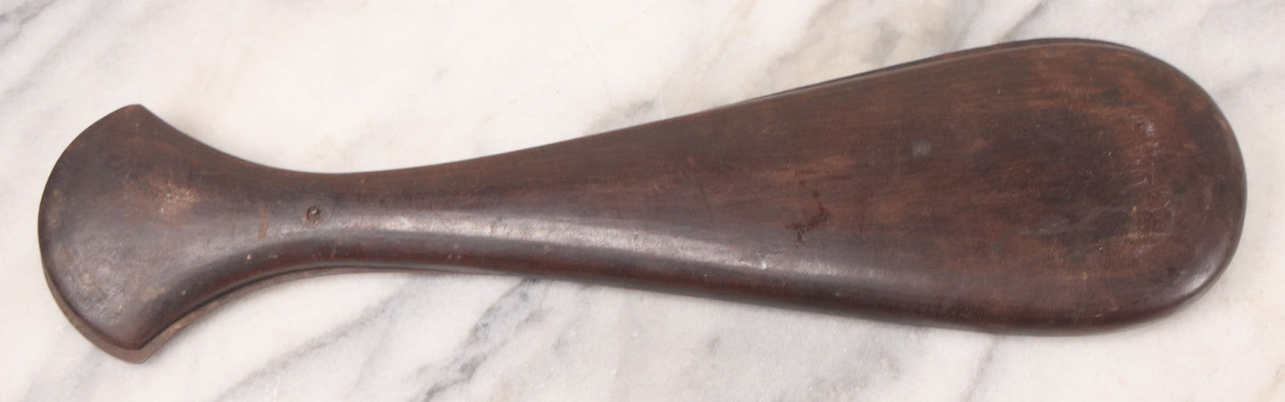 Lot 043 - Antique Chinese Steelyard Style Balancing Scale, Opium Scale, In Original Wooden Case, Note Bone Beam Is Broken In Half