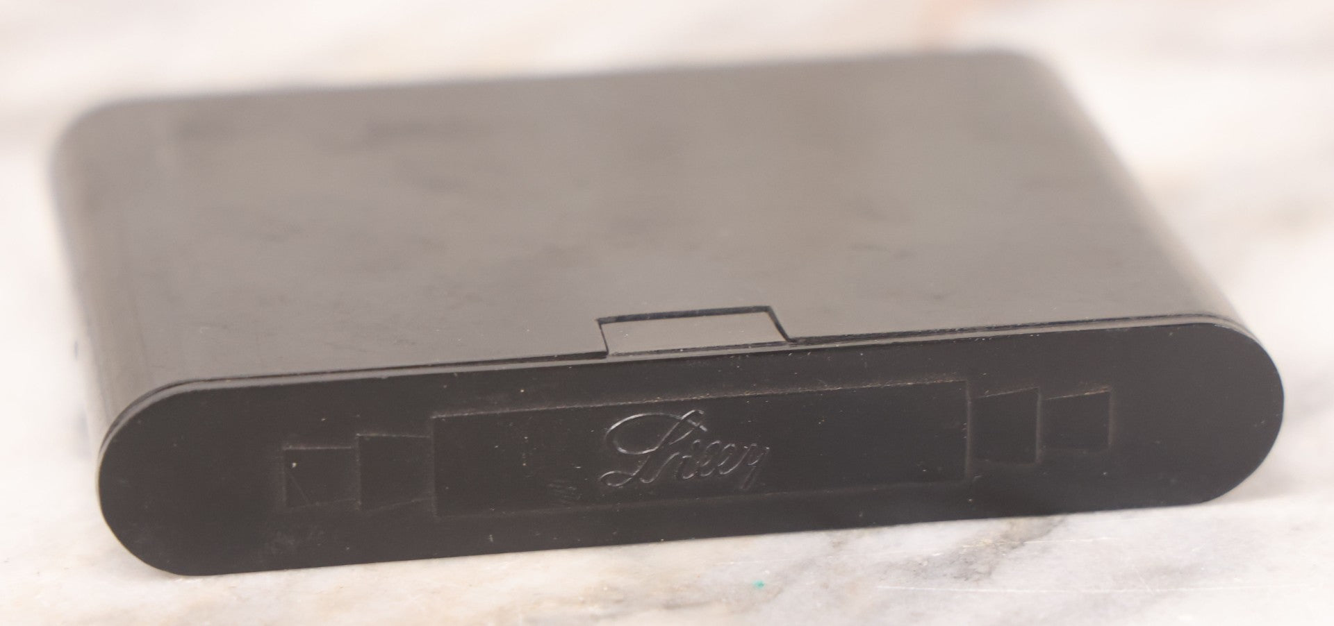 Lot 047 - Vintage Eli Lilly Bakelite Vial Holder With Seven Glass Vials With Paper Labels Including Amytal Compounds, With Paper Insert