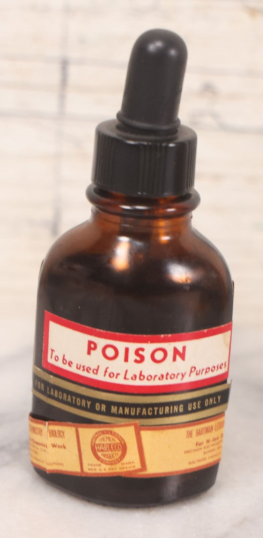 Lot 071 - Grouping Of Six Antique And Vintage Bottles Including Camphorated Oil From Small's Pharmacy, Stonington, Maine, Oil Of Bergamot From Bixby & Co., Montpelier, Vermont, Wright Blood Stain From Hartman Leddon Co., Philadelphia, And Others