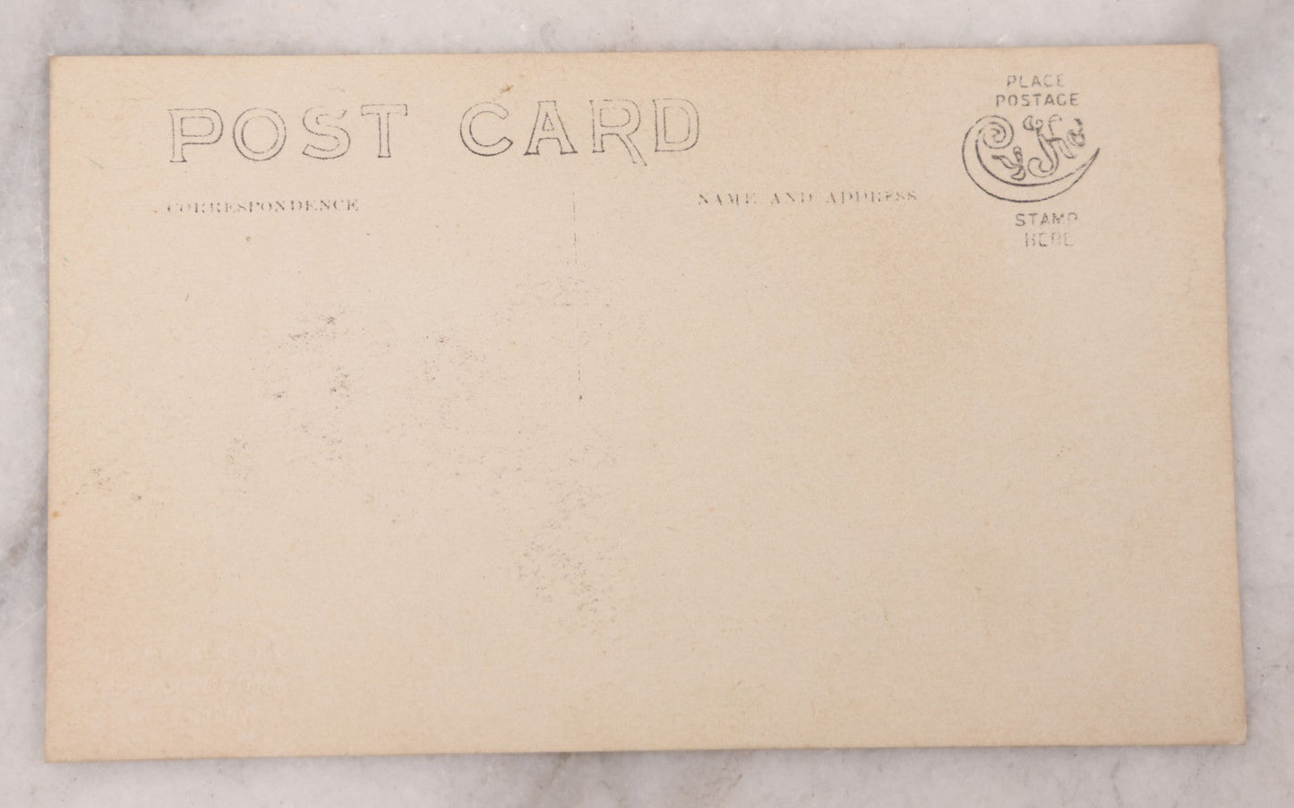 Lot 100 - Pair Of Antique Real Photo Postcards R.P.P.C., Including Photo Of Group Of Workers Posing With R.E. Newhall, Wholesale And Retail Ice Sign On Railroad Tracks, And Photo Of Two Men Posing At A Post Office Shack With Sign "Don't Call On Sunday"