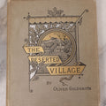 Lot 108 - "The Deserted Village" Antique Poetry Book By Oliver Goldsmith, Christmas 1889 Pencil Inscription, 30+ Illustrations