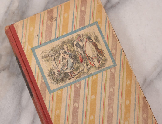 Lot 111 - "Through The Looking Glass And What Alice Found There" Vintage Book By Lewis Carroll, Illustrated By John Tenniel With Color By Fritz Kredel, Special Edition, Published By Random House, New York, 1946