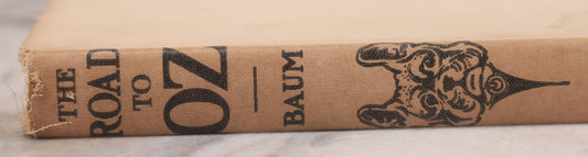 Lot 112 - "The Road To Oz" Antique Book By Frank L. Baum, Illustrated By John R. Neill, Ex-Library Copy, Published By The Reilly & Lee Co., Chicago, Copyright 1909