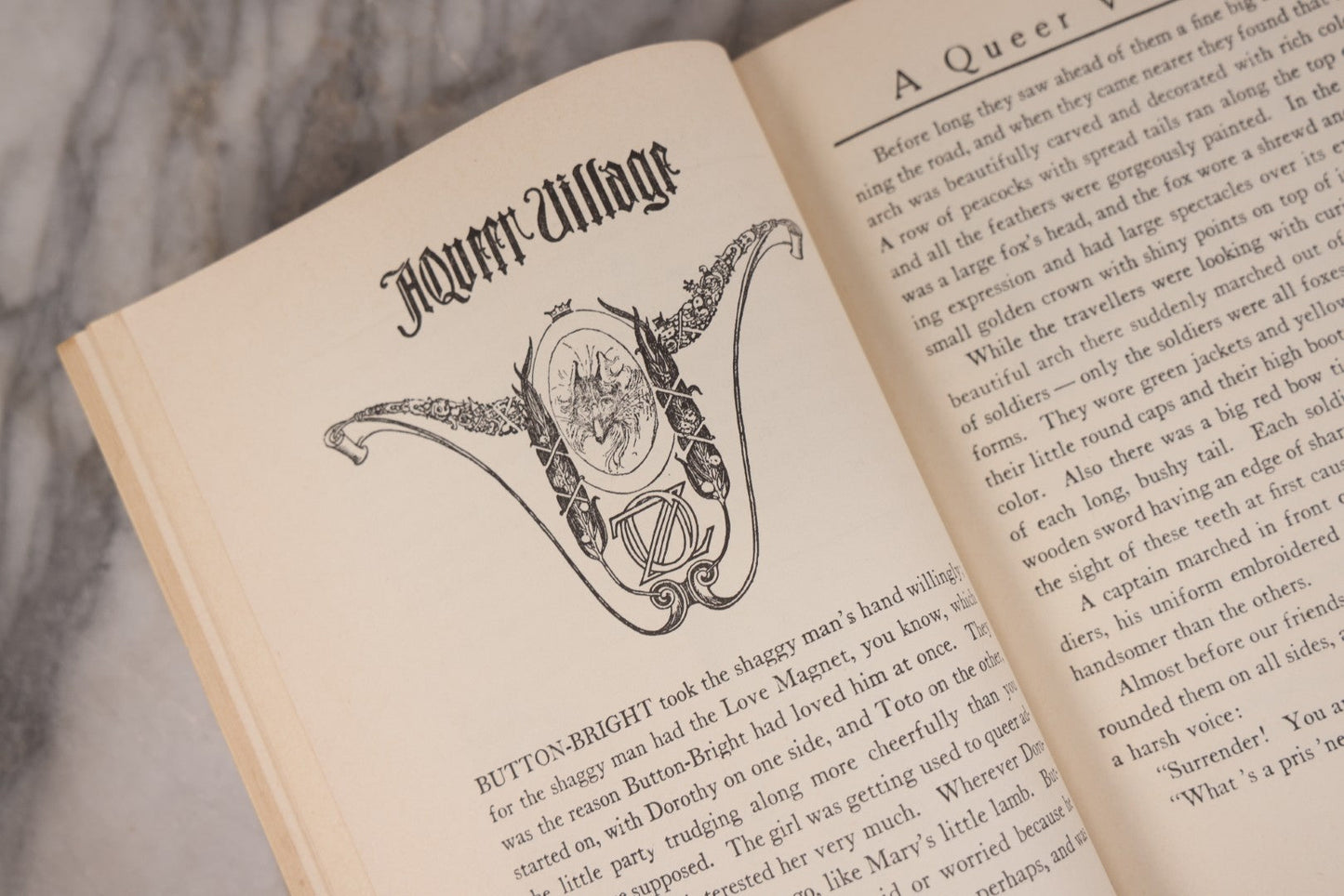 Lot 112 - "The Road To Oz" Antique Book By Frank L. Baum, Illustrated By John R. Neill, Ex-Library Copy, Published By The Reilly & Lee Co., Chicago, Copyright 1909