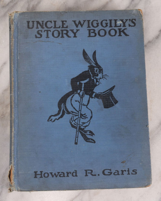Lot 116 - "Uncle Wiggily's Story Book" Vintage Children's Book By Howard R. Garis, Illustrated With Twelve Colored Illustrations By Lansing Campbell, Debossed Blue Cover With Rabbit, Published By The Platt & Munk Co. Inc., New York, 1939