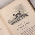 Lot 118 - "Flowers Of Fable" Antique Book With 150 Wood Engravings, Published By Vizetelly, Branston And Co., London, 1832, Bookplate Of Harry H. Baber, Detached Cover Board And Loose Title Page