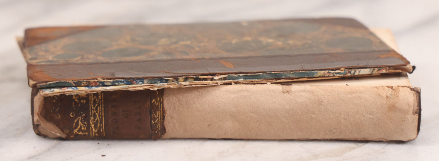 Lot 118 - "Flowers Of Fable" Antique Book With 150 Wood Engravings, Published By Vizetelly, Branston And Co., London, 1832, Bookplate Of Harry H. Baber, Detached Cover Board And Loose Title Page