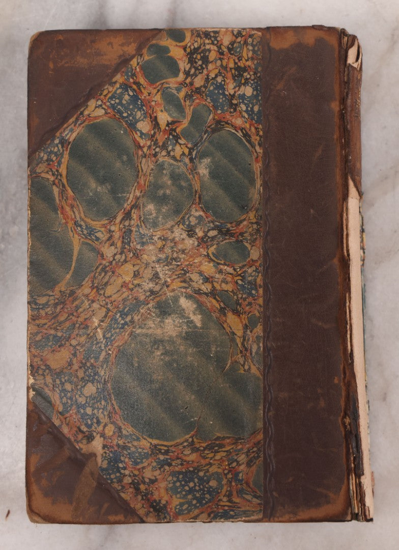Lot 118 - "Flowers Of Fable" Antique Book With 150 Wood Engravings, Published By Vizetelly, Branston And Co., London, 1832, Bookplate Of Harry H. Baber, Detached Cover Board And Loose Title Page