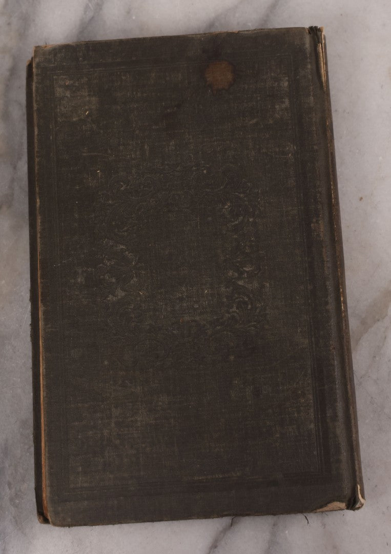 Lot 119 - "Lalla Rookh: An Oriental Romance" Antique Book By Thomas Moore, New Edition With Frontispiece, Pen And Ink Drawing By Previous Owner Dated 1864, Published By C.S. Francis & Co., New York And Boston, 1847