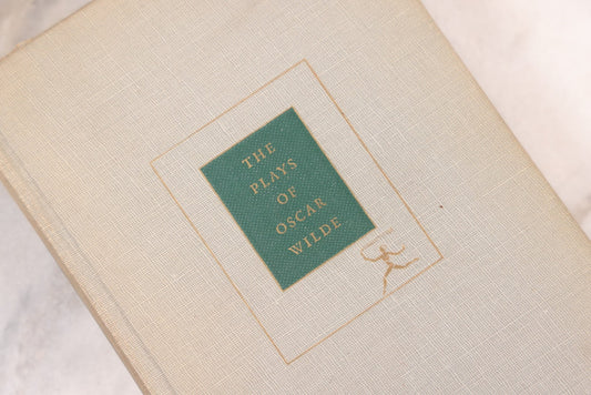 Lot 120 - "The Plays Of Oscar Wilde" Vintage Book With Introduction By Edgar Saltus, Published By The Modern Library, Random House, New York, Circa 1950