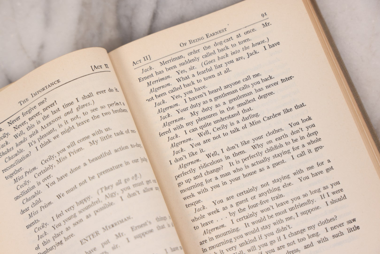 Lot 120 - "The Plays Of Oscar Wilde" Vintage Book With Introduction By Edgar Saltus, Published By The Modern Library, Random House, New York, Circa 1950