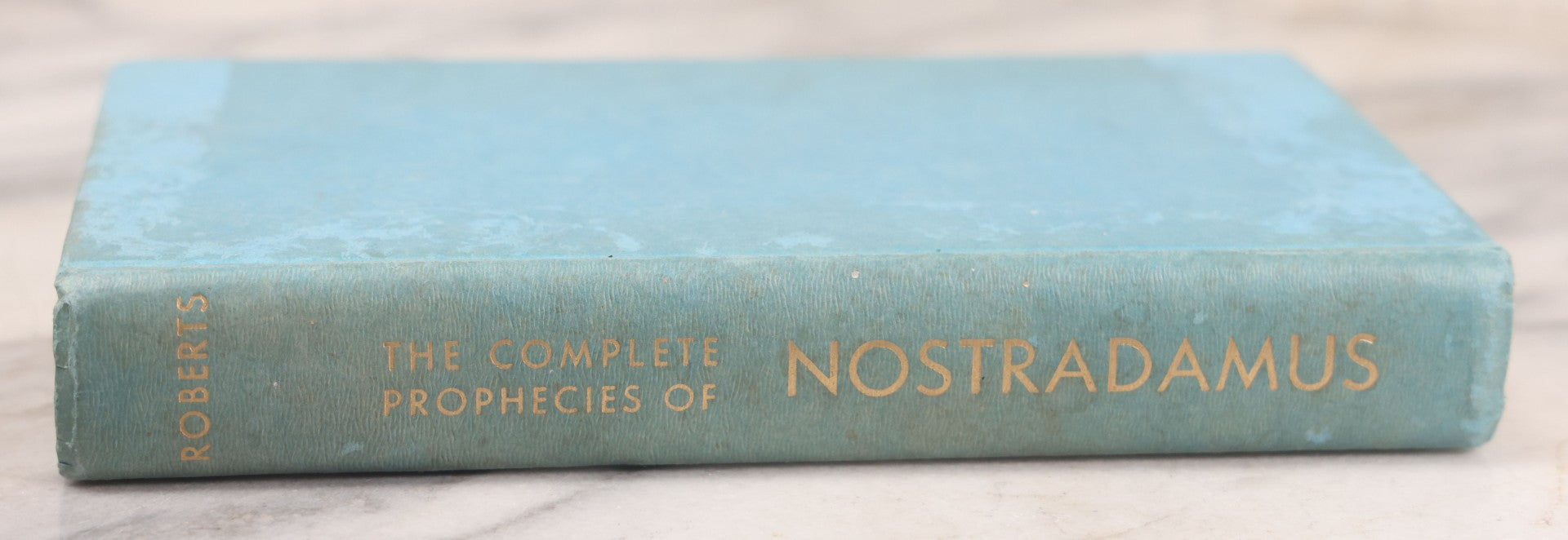 Lot 121 - "The Complete Prophecies Of Nostradamus" Vintage Book Translated, Edited, And Interpreted By Henry C. Roberts, Published By Nostradamus Co., Oyster Bay, New York, 1969