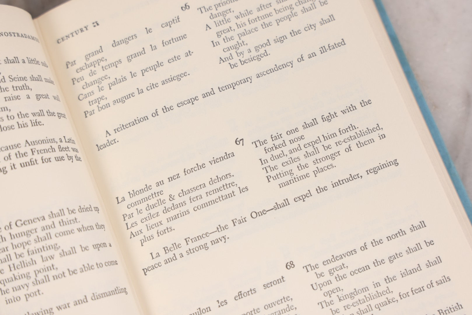 Lot 121 - "The Complete Prophecies Of Nostradamus" Vintage Book Translated, Edited, And Interpreted By Henry C. Roberts, Published By Nostradamus Co., Oyster Bay, New York, 1969
