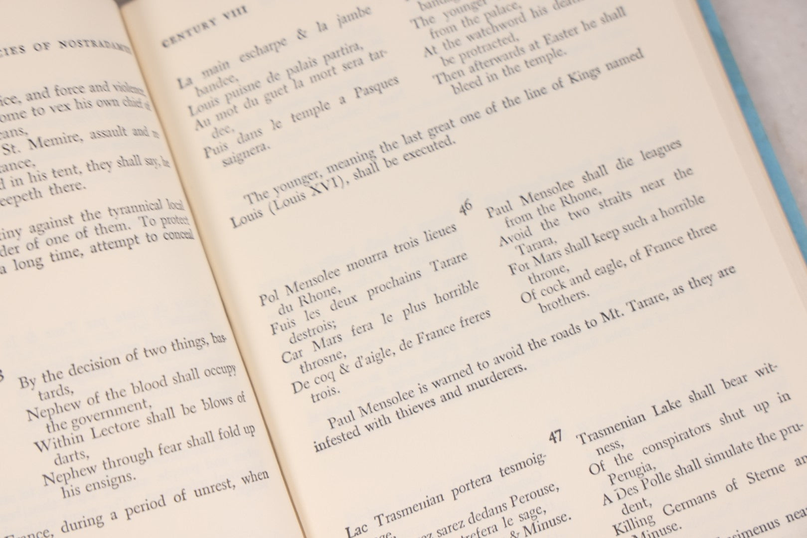 Lot 121 - "The Complete Prophecies Of Nostradamus" Vintage Book Translated, Edited, And Interpreted By Henry C. Roberts, Published By Nostradamus Co., Oyster Bay, New York, 1969