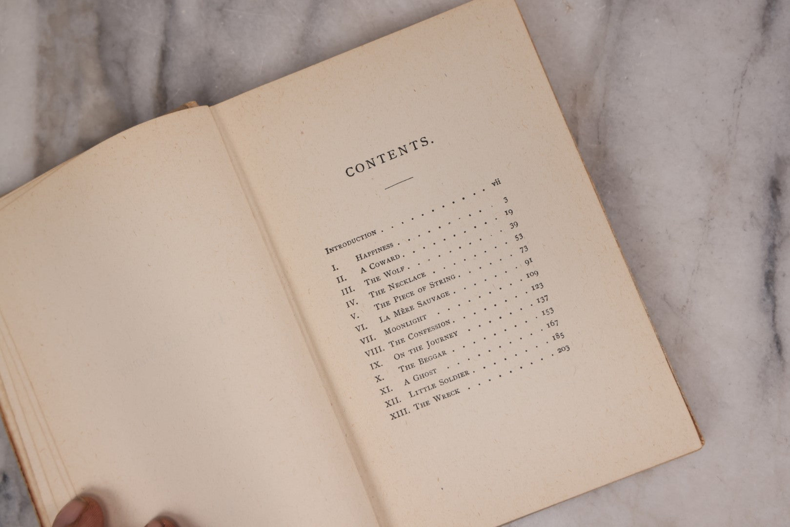 Lot 122 - "The Odd Number, Thirteen Tales" Antique Book By Guy De Maupassant, Translated By Jonathan Sturges, Introduction By Henry James, Published By Harper & Brothers, New York And London, 1917