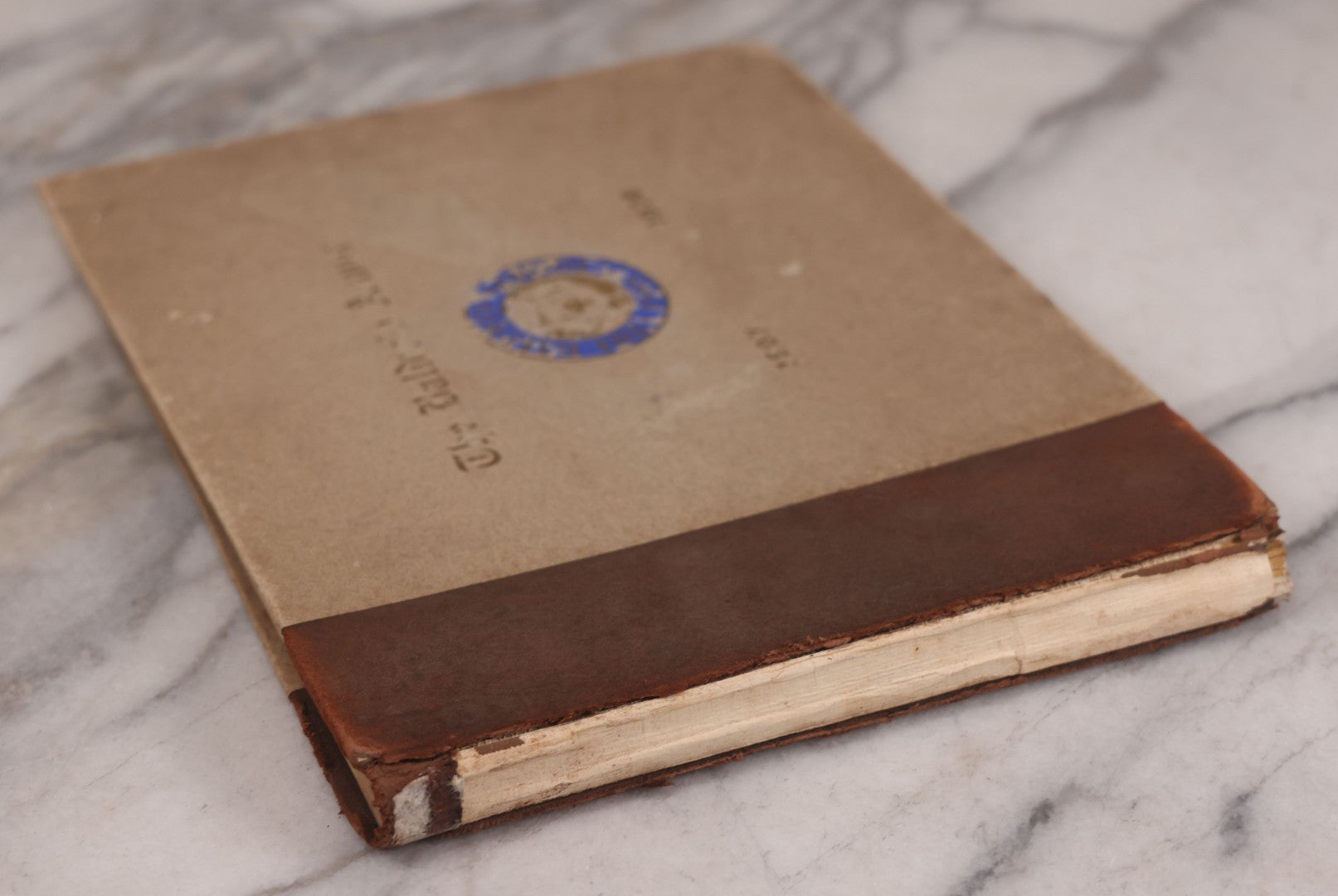 Lot 132 - Antique Baldwin Academy Yearbook, Volume IV, 1907–1908, The Baldwin School, Bryn Mawr, Pennsylvania, With Signatures From Students