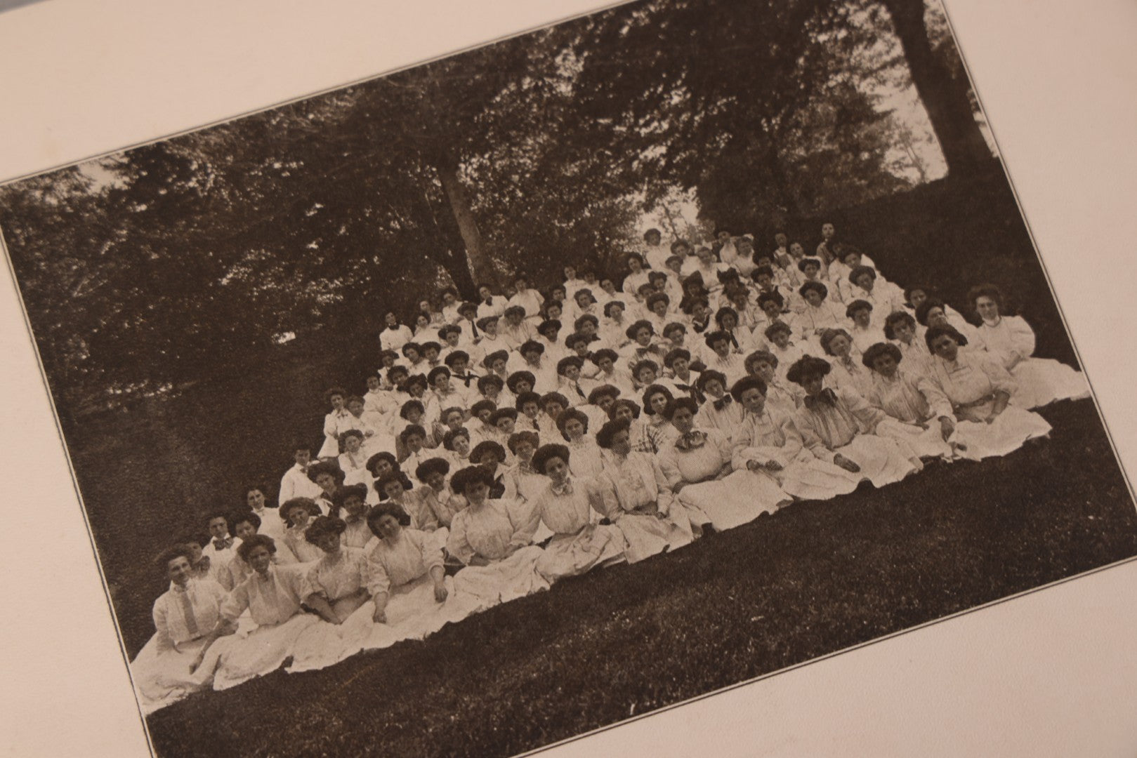 Lot 132 - Antique Baldwin Academy Yearbook, Volume IV, 1907–1908, The Baldwin School, Bryn Mawr, Pennsylvania, With Signatures From Students