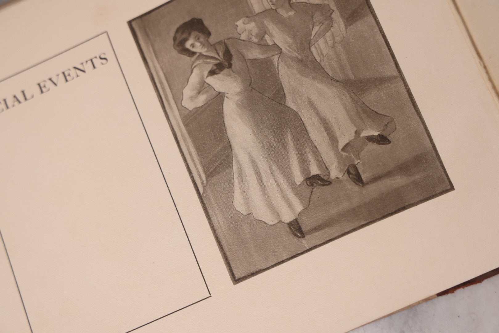 Lot 132 - Antique Baldwin Academy Yearbook, Volume IV, 1907–1908, The Baldwin School, Bryn Mawr, Pennsylvania, With Signatures From Students