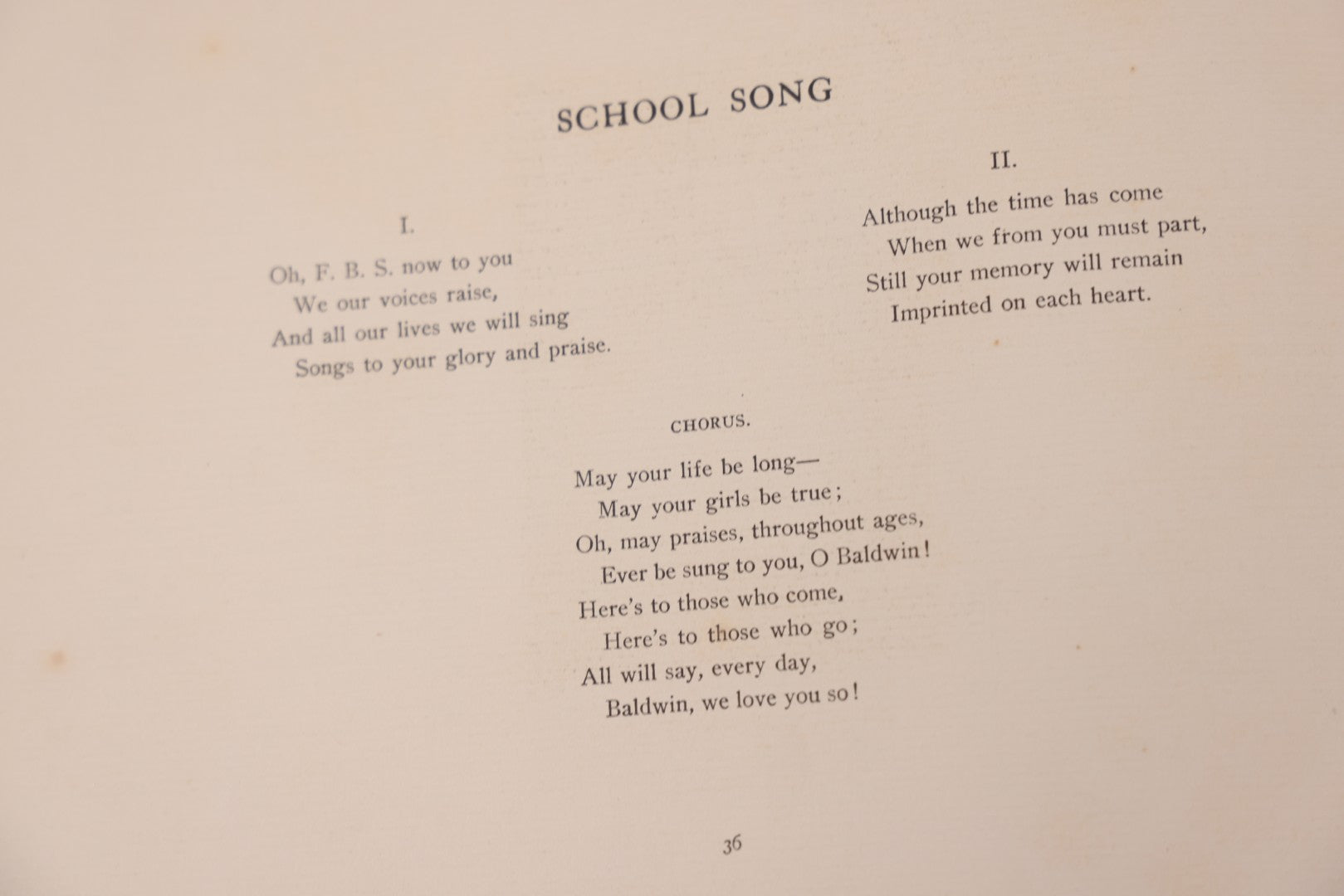 Lot 132 - Antique Baldwin Academy Yearbook, Volume IV, 1907–1908, The Baldwin School, Bryn Mawr, Pennsylvania, With Signatures From Students