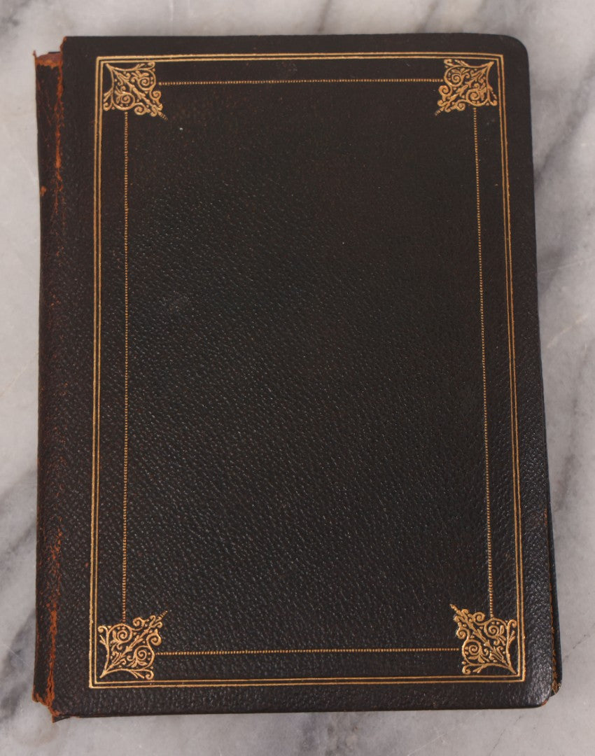 Lot 138 - Antique Leather Photo Album Book With Twelve Studio Portraits Of A Young Girl, Including Images With Her Stuffed Cat, Portraits By Underwood & Underwood, New York, Washington, And Chicago