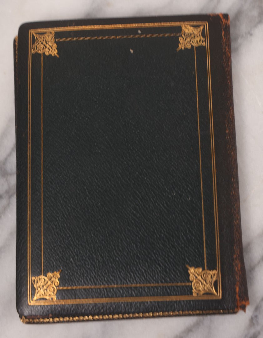 Lot 138 - Antique Leather Photo Album Book With Twelve Studio Portraits Of A Young Girl, Including Images With Her Stuffed Cat, Portraits By Underwood & Underwood, New York, Washington, And Chicago