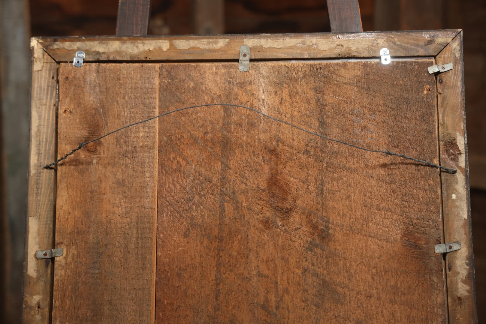 Antique European Schoolgirl Sampler With Alphabets, Numerals, Castle And Stag Motifs, Stitched By Maggie C. Dick, Age 13, Crosshill School, Circa Mid-19th Century, Framed, 26-3/8" X 27-1/4"