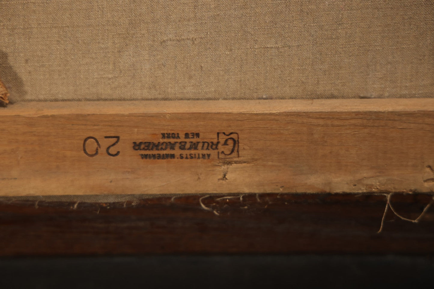 Mid-20th Century Oil On Canvas Portrait Of Elder Alpine Gentleman With Pipe, Signed Gussich, 23-3/4" X 27-3/4"