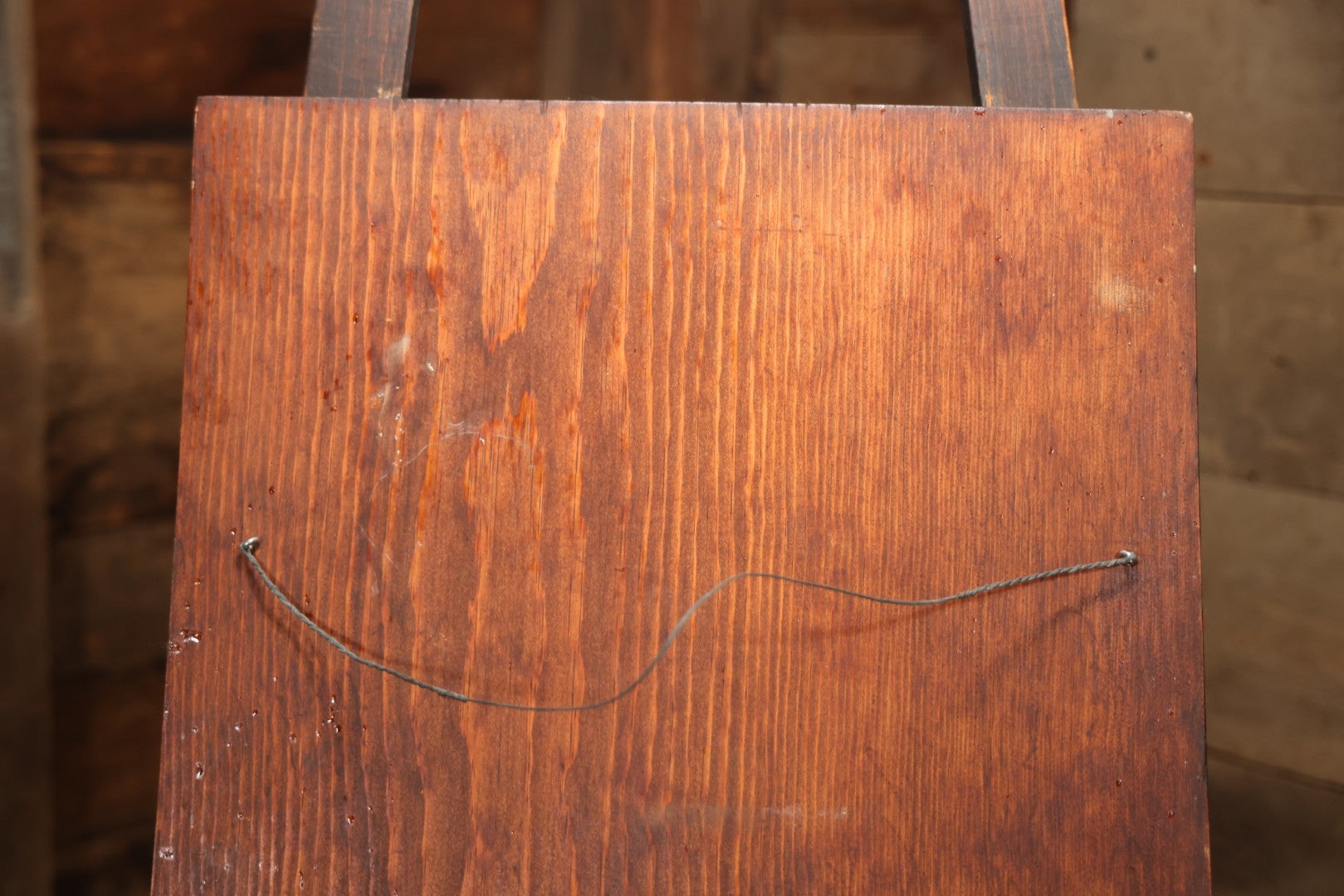 Vintage 1980 Hand-Carved Folk Art Wood Religious Wall Plaque Of Jesus Christ, Signed J. Kozey, 19-3/8" X 25-7/8"