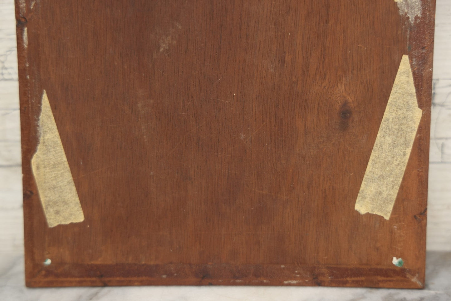 Lot 002 - Antique Oil On Wood Panel Portrait Painting Of A Woman In White Gown With Star Ornament In Hair, Signed Lower Left, Circa Late 19th Century, 8-1/2" x 10-3/4"