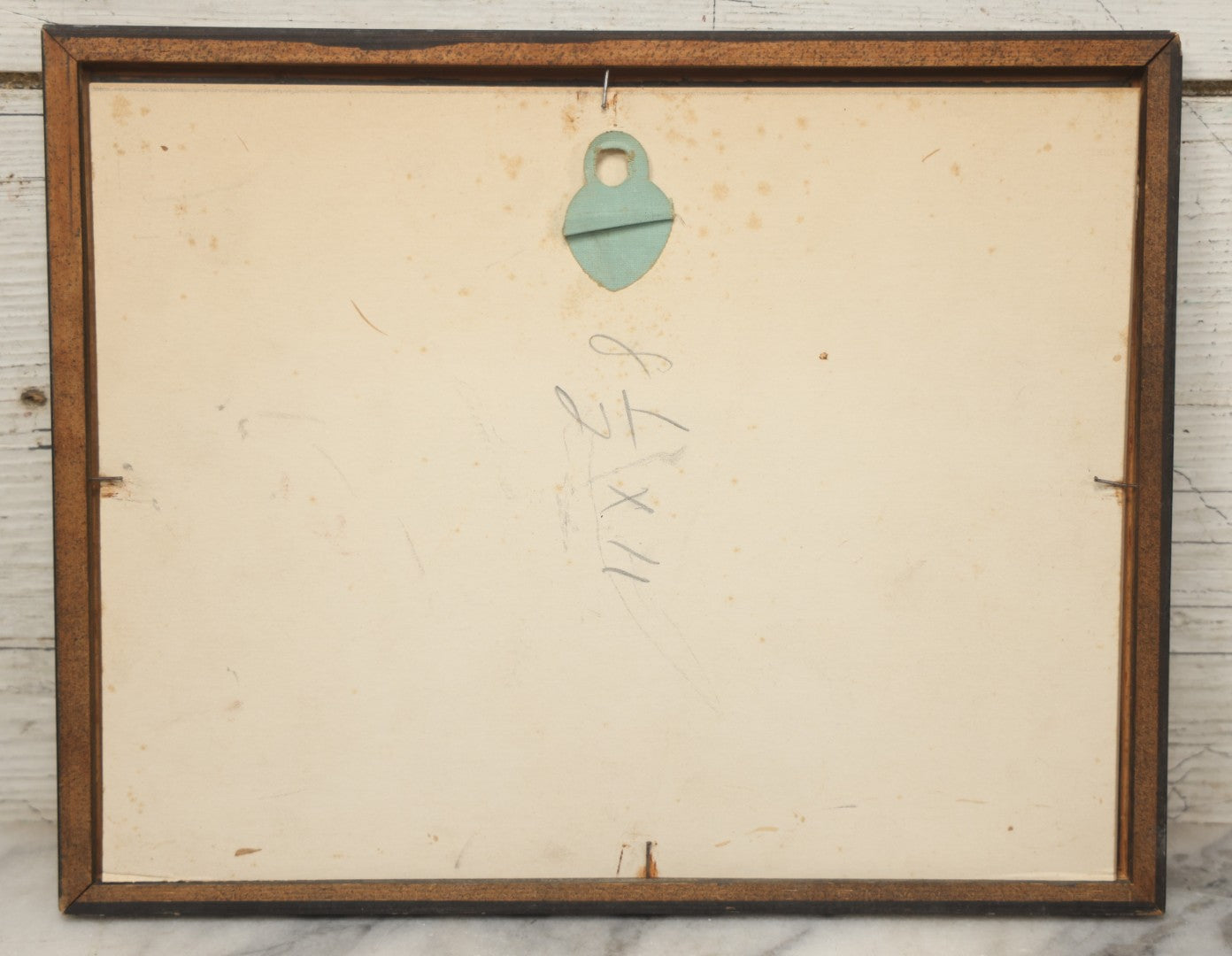 Lot 005 - Antique 18th Century Catholic Relic Authentication Certificate, 1775 Rome, Attesting To Relic Of The Cloak Of Saint Joseph, In Frame, 11-3/4" x 9-1/4"