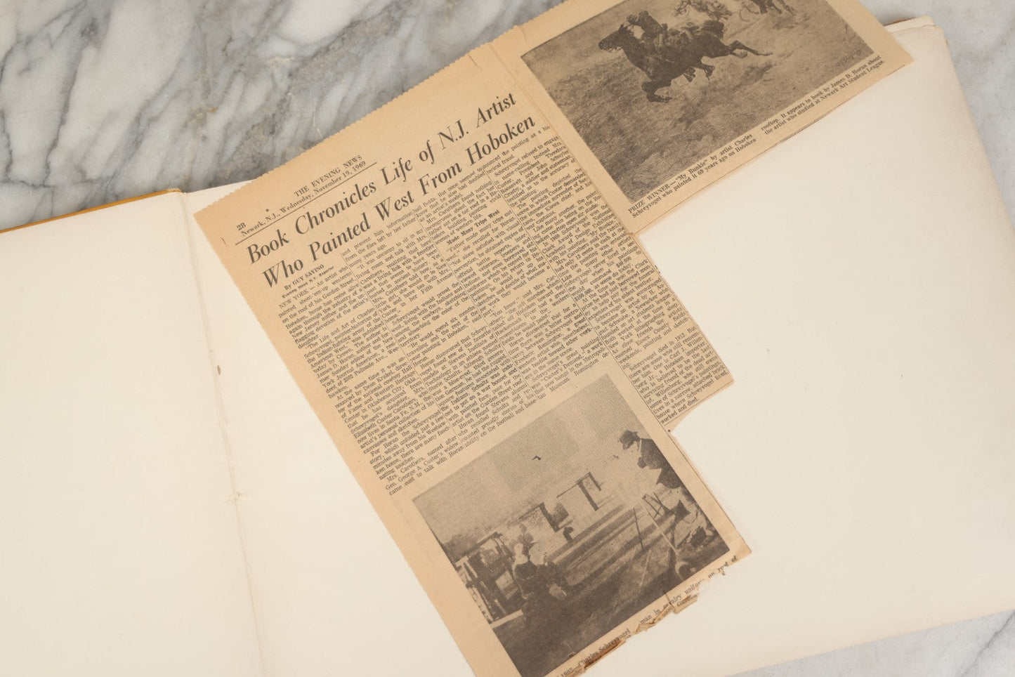 Lot 010 - "My Bunkie And Others" Collected Artistic Works Of Charles Schreyvogel, Signed By The Artist With Christmas 1909 Inscription "To My Friend O. A. Lehman," Published By Moffat, Yard & Company, New York, 1909